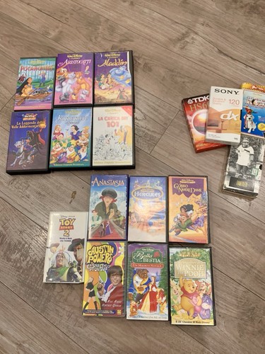 Disney lotto vhs - lotto, animazione