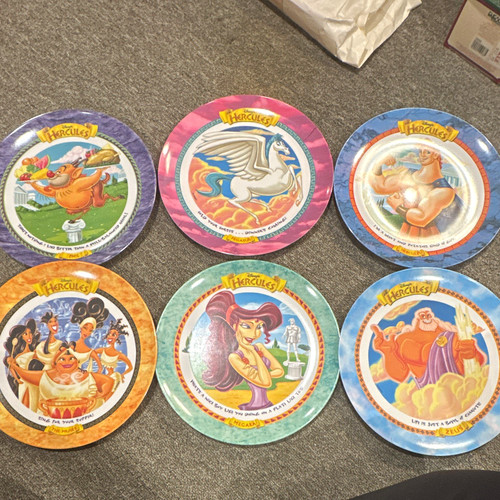 Lotto piatti collezione - lotto, 6
