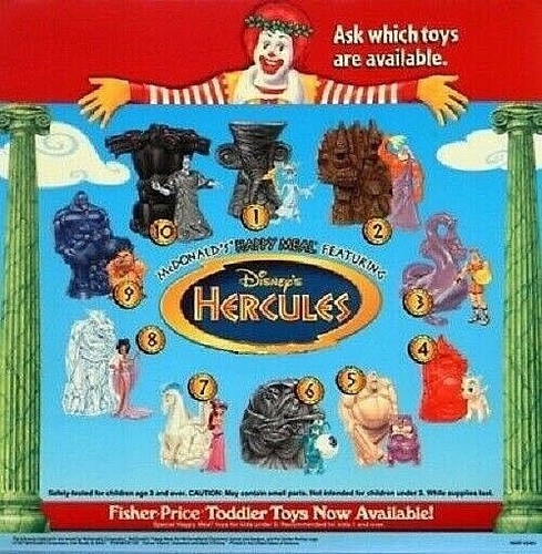 Giocattoli happy meal disney - giocattoli,
