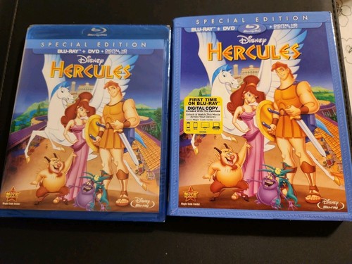 Hercules blu ray dvd disc - dvd, 2-disc