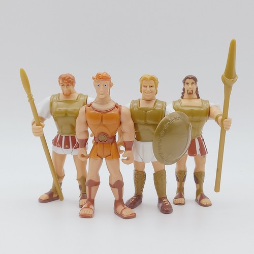 Lot figures hercules disney - x4,