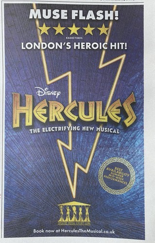 Disney hercules the musical - hercules,